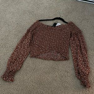 Lucy Paris NWT Floral off the shoulder top